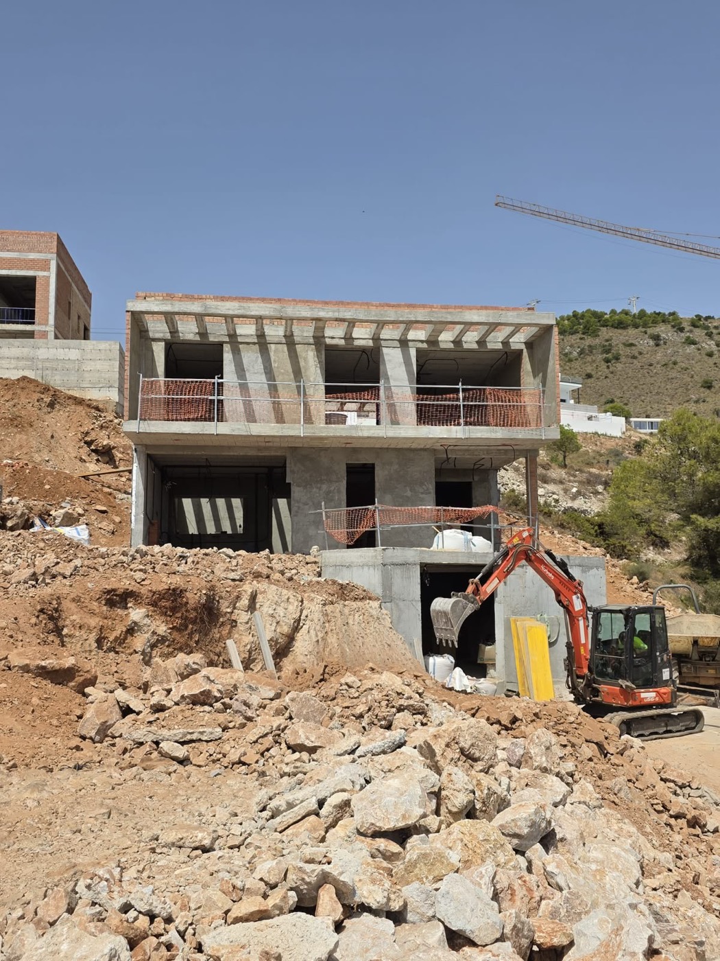 Villa de lujo en construcción, Costa del Sol